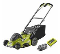 Ryobi RYO4892210207951 Cortacésped Power Assist, Corte Ø 40 cm, 1 Batería Litio+ 36V 6.0Ah High Energy y 1 Cargador 1.7A