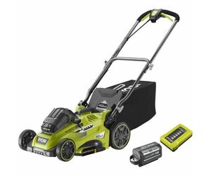 Ryobi Cortacésped con 40 cm de corte y 1 batería de litio de 36 V