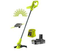 Ryobi desbrozadora con batería one+ ry18lt23a-120p, ancho de corte de