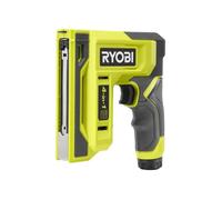 Ryobi Grapadora 4V con grapas de 6 a 14 mm y clavos 18G