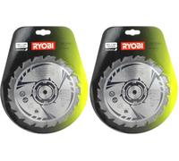 RYOBI hoja de sierra circular csb150a1 de 150 mm para rwsl1801m (Paquete de 2)