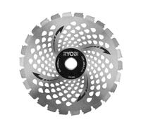 RYOBI - Hoja de Sierra de 26 Dientes Ø 25 cm (se Utiliza con Le RAC168) para desbrozadoras sobre batería RY18BCX26A & RY36BCX30A - RAC167