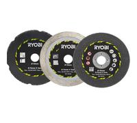 RYOBI: Juego de discos para metal, acero inoxidable y baldosas cerámicas