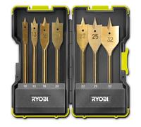 Ryobi, juego de puntas de taladro de madera, 7 piezas. - 5132002252