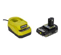 Ryobi Kit de inicio de batería ONE+ RC18120A-120C 18 V con batería de 2,0 Ah y cargador
