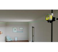 RYOBI Láser 360°, alcance de 25 metros, precisión de +/- 0,5 mm, incluye funda y baterías, modelo RB360GLL