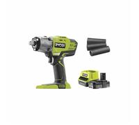 Ryobi Llave de impacto 400 Nm con batería de 2.0 Ah y kit de 3 enchufes