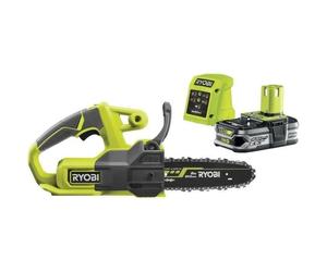 Ryobi Motosierra inalámbrica compacta 18V One+ con guía de 20 cm