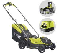 Ryobi OLM1833B - Cortacésped de batería de 18 V/4 Ah - Corte de 33 cm