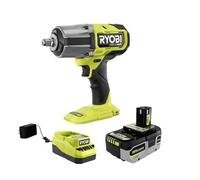 RYOBI ONE+ 18V Brushless Cordless 4-Mode 1/2 in. Impact Wrench Kit with 4.0 Battery and Charger