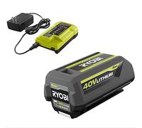 Ryobi OP4040 - Batería y cargador (batería de iones de litio, 4 Ah, OP4040 + OP403A)