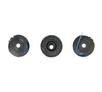 Ryobi Carretes de hilo para cortabordes RAC125 - Hilo trenzado Ø 1,6 mm 4,5 m Pack de 3