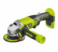 Ryobi Amoladora angular R18AG-0 18V ONE+ Ø115mm para metal y piedra – Sin batería, con accesorios