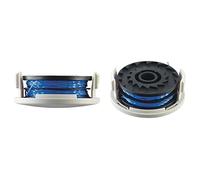 Ryobi Carrete y tapa RAC122 - Hilo trenzado doble Ø 1,6 mm para cortabordes eléctricos - Blíster