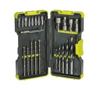 Ryobi rak30mix - set 30 accesorios para perforar y atornillar