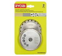 Ryobi Kit 2 hojas de sierra multimaterial RAKMMS02K R18MMS – Madera, Metal y Azulejos
