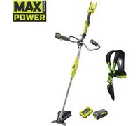 RYOBI RBC36X26BG2-140, cortacésped eléctrico a batería de 36V, con una longitud de 26 cm