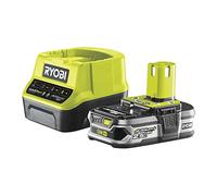 Ryobi Cargador + Batería de litio ONE+ RC18120-125 18V 2,0Ah