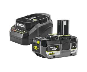 Ryobi RC18120B-140X ONE+ Akku & Ladegerät - grün
