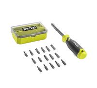 Ryobi RHSDM1701 Juego de destornilladores mixtos de 17 piezas