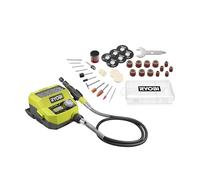 Ryobi Multiherramienta rotativa RRTS18-0A35 18V ONE+™ 35 accesorios – Incluye batería y cargador