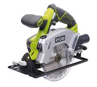 Ryobi Sierra circular RWSL1801M 150 mm 18V Guía láser Bloqueo de eje Mango frontal Micro panal