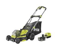 Ryobi Cortacésped RY18LMX40C-150 sin escobillas 40 cm 18 V ONE+™ (1x 5.0Ah) con cargador