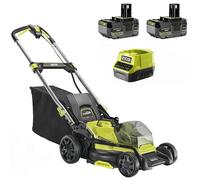 Ryobi RY18LMX40C-240 - Cortacésped de batería - 2x18V/4Ah - Corte de 40 cm
