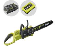 Ryobi RY36CSX35A-150 - Electrosierra de batería 36V 5Ah - Espada de 35 cm