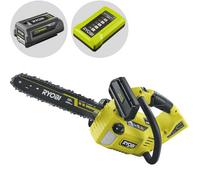 Ryobi RY36THCSX30A-140 - Electrosierra de poda - 36 V, 4 Ah - Espada de 30 cm