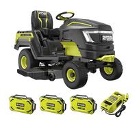 RYOBI RY72TMX117-310 - Tractor cortacésped de batería - 72V / 3x10Ah