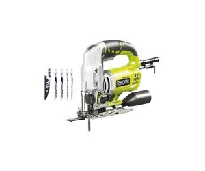 Ryobi Sierra de calar de 600 W con estuche y 5 cuchillas