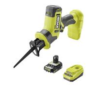 RYOBI Sierra sable ONE+ R18RSC-1C20GP de 18 V, incluye batería y cargador