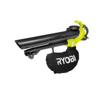 Ryobi - Soplador/Aspirador/Triturador eléctrico 3-en-1 RBV3000CESV, bolsa impermeable 45L