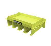 RYOBI Syteme Link RSLW401 - Estante portaherramientas con 4 Ranuras para Herramientas, Color Verde y Gris