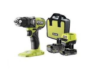 Ryobi Taladro-destornillador de impacto BRUSHLESS 18V ONE+ 54 Nm con 2 baterías (4 y 2 Ah)
