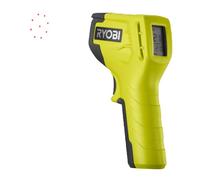 RYOBI Termómetro de infrarrojos RBIRT08 – 8 puntos láser, 50°C–550°C, relación 8:1, LCD