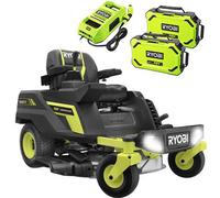 Tractor Cortacésped Giro Cero sin escobillas de 76cm 72V (2x 10Ah)