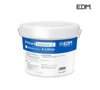 S.of. pintura plastica mate interior/exterior blanca 4l edm
