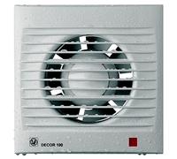 S&P 5210003900 DECOR-100 CH Extractores de Baño, 230V, 50Hz