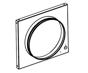 S&P KIT IC/OC HE 12 H - Manguito para panel, horizontal, DN315, Envase de 2 - 5407068600