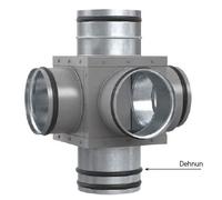S&P RSG-160/125 VR - Carcasa de protección contra humo, 2 derivaciones - 8209577015