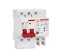 S PD Residual Current Circuit Breaker With Overload RCD RC BO CB With Lightning Protection M Leakage Surge Protector(2P-220V 3KA,16A)