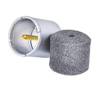 S&R Sierra Corona Broca Perforadora 35 mm Baldosas Cerámicas Mármol Granito | Gres - Broca Hueca diamantada