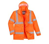 S468 - Chaqueta térmica de alta visibilidad, 4 en 1 - 2 colores - Tallas XS-5XL
