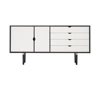 S6 Mueble Negro/ Blanco