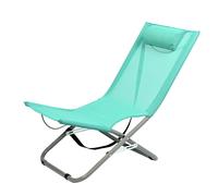 S7 STAR Tumbona playa y jardín reclinable 5 posiciones convertible en cama, plegable, estructura acero pintura Epoxi anticorrosión, reclinable con reposacabeza,tumbona playa plegable,jitedo loneta Oxf