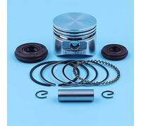 SAANICH Kit de juntas de aceite de anillo de pistón de 35mm for cortacésped GX25 GX25N GX25NT FG110 HHT25S