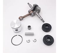 SAANICH Kit de sellos de aceite de cojinete de cigüeñal de pistón de 38mm apto for HUSQVARNA 136 137 141 142 piezas de Motor de motosierra de motosierra 530029794(Hus142 40mm)