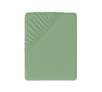 Sábana Bajera Ajustable Microfibra Suave 150x190/200 - Altura 30 cm - Transpirable, Elástica y Lavable - Verde Claro